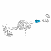 OEM Hyundai XG350 Sensor Assembly-Air Flow Diagram - 28100-39000