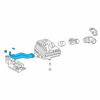 OEM 2005 Hyundai XG350 Duct Assembly-Air Diagram - 28210-39200