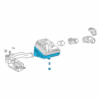 OEM 2003 Hyundai XG350 Body-Air Cleaner Diagram - 28112-39200