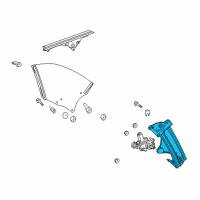 OEM 2007 Toyota Solara Regulator Diagram - 69803-06050