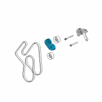 OEM 2005 Dodge Ram 1500 TENSIONER-Belt Diagram - 53032130AC