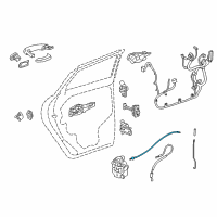 OEM 2019 Chevrolet Equinox Cable Diagram - 84096843