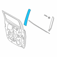 OEM 2022 Ford Ranger Applique Diagram - KB3Z-26275A36-AB