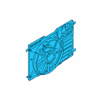 OEM 2022 Ford Transit Connect Fan Module Diagram - KV6Z-8C607-B