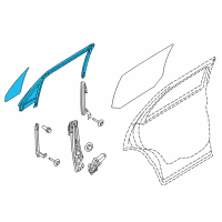 OEM 2014 Ford Explorer Run Channel Diagram - JB5Z-7825767-B