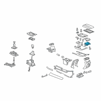 OEM 2014 Cadillac CTS Hinge Diagram - 15951262