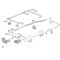 OEM 2019 Buick Regal Sportback Bulb Diagram - 39113026