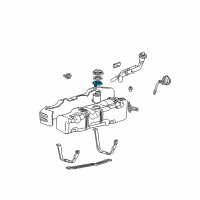 OEM 2002 Ford F-250 Super Duty Fuel Pump Diagram - 3C3Z-9H307-KB