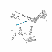 OEM 2005 Pontiac Aztek Link Asm-Rear Suspension Diagram - 15232854