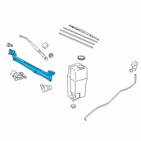 OEM 2022 Toyota Tacoma Linkage Assembly Diagram - 85150-04060