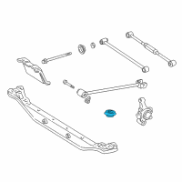 Genuine Toyota Cushion Plug diagram