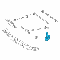 OEM Toyota Corolla Knuckle Diagram - 42304-12130