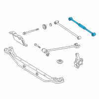 OEM 2002 Toyota Corolla Rear Lateral Arm Diagram - 48730-02040