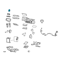 OEM Saturn Ion Actuator Diagram - 15842338