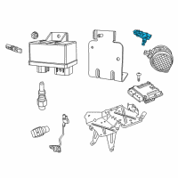 OEM 2018 Ram 1500 Sensor-Intake Manifold Diagram - 68211211AA