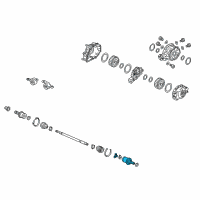 OEM 2021 Honda Pilot Joint Set, Inboard Diagram - 42320-TZ7-305