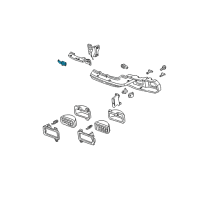 OEM Chevrolet Silverado 3500 Socket Diagram - 12101898