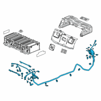 OEM H/V Cable Assy, Dc Diagram - 1F110-5K1-A02