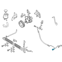 OEM 2011 Infiniti QX56 Bolt Diagram - 49738-30P0A