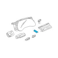 OEM 2001 Cadillac DeVille Switch Asm, Hazard Warning Diagram - 25717688