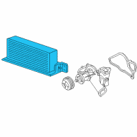 OEM 2005 Ford E-350 Super Duty Transmission Cooler Diagram - 5C2Z-7A095-DA