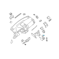 OEM Nissan Bulb Diagram - 48481-ET00A