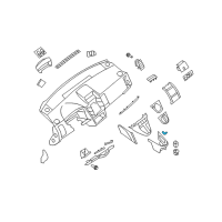 OEM 2009 Nissan Sentra Bulb Diagram - 48481-ET00A