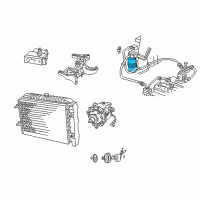 OEM Dodge D100 Drier Diagram - 55036003AB