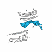 OEM Jeep Panel Dash Diagram - 55135358AB