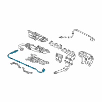 OEM 2000 Acura NSX Sensor, Rear Oxygen Primary Diagram - 36532-PBY-003