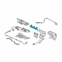 OEM 2005 Acura NSX Gasket, Exhaust Manifold (Nippon Leakless) Diagram - 18115-PBY-J02