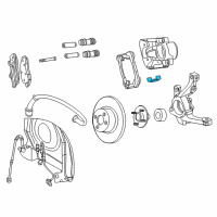 OEM 2005 Chrysler PT Cruiser SHIM-Brake Diagram - 5086363AA