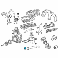 OEM 2019 Chevrolet Silverado 3500 HD Outlet Pipe Gasket Diagram - 12644927