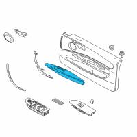 OEM 2012 BMW 128i Armrest, Leatherette, Front Left Diagram - 51-41-6-975-317