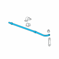 OEM 2005 Ford Explorer Stabilizer Bar Diagram - 3L2Z-5A772-CA