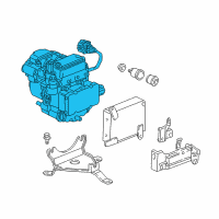 OEM 2002 Acura TL Modulator Assembly (Vsa) Diagram - 57110-S3M-A70