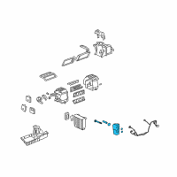 OEM 2006 Pontiac Solstice Expansion Valve Diagram - 89025005