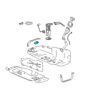 OEM Pontiac Trans Sport Filter Diagram - 25121468