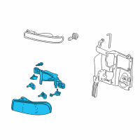 OEM GMC Composite Assembly Diagram - 15850352