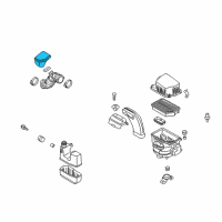 OEM Kia Sportage RESONATOR Diagram - 281922S100