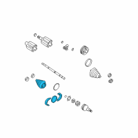 OEM Buick Rainier Outer Boot Diagram - 26059671