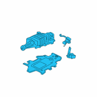 OEM 2004 Pontiac Grand Prix Supercharger Diagram - 89018119