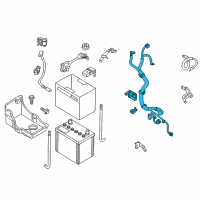 OEM Nissan Armada Harness Assy-Engine Diagram - 24077-6JF0A