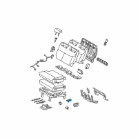 OEM 2010 Toyota Sienna Adjuster Switch Diagram - 84923-08020-E0