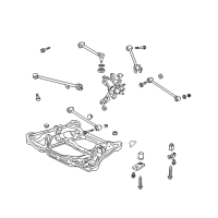 OEM Nut, Rear Arm (Lower) (10Mm) Diagram - 90216-SE0-010