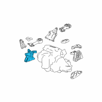 OEM Honda Civic Rubber Assy Diagram - 50820-SNA-P01