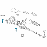 OEM 2022 Honda Accord Bolt, Gear Box Mounting Diagram - 90108-TVA-A00