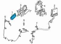 OEM 2021 Cadillac CT4 Module Diagram - 84769864