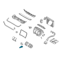 OEM BMW X3 Positng. Drive, Fresh Air/Recirc. Right Diagram - 64-11-6-934-824