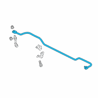 OEM 2019 Lincoln Continental Stabilizer Bar Diagram - G3GZ-5A772-E